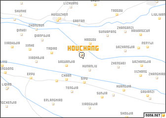 map of Houchang