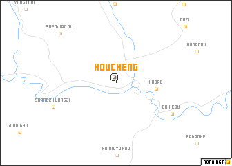 map of Houcheng