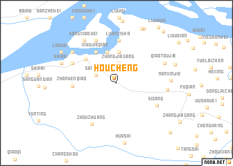 map of Houcheng