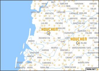 map of Hou-chen