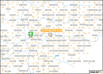 map of Hou-chuang