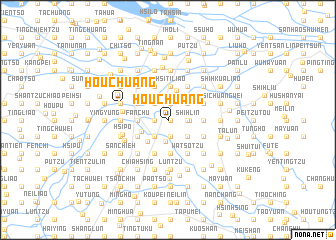 map of Hou-chuang