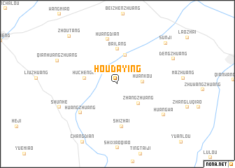 map of Houdaying