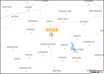 map of Houda