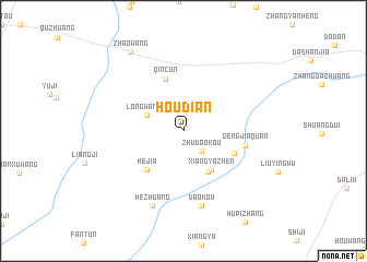 map of Houdian