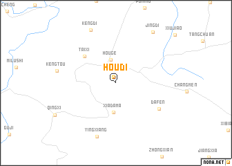 map of Houdi