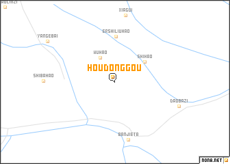 map of Houdonggou
