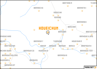 map of Houei Chum