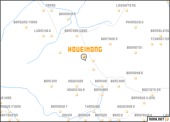 map of Houei Mong