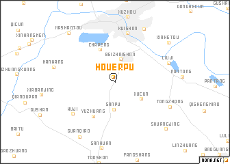 map of Hou\