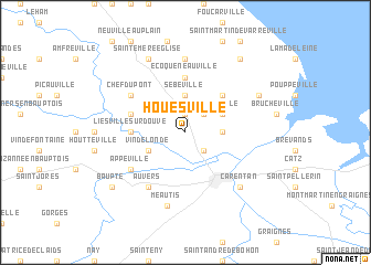 map of Houesville