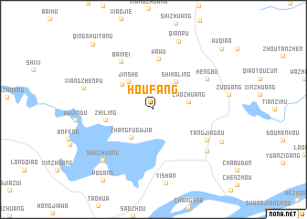 map of Houfang