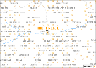 map of Houffalize