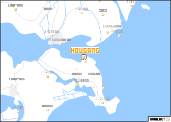 map of Hougang