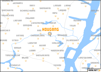 map of Hougang