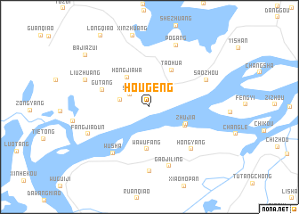 map of Hougeng