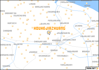 map of Houhejiazhuang