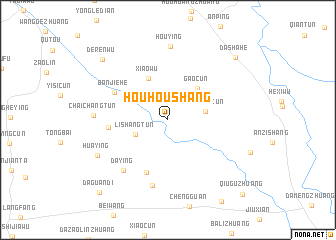 map of Houhoushang