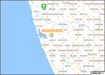 map of Hou-hsiang