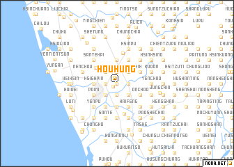 map of Hou-hung