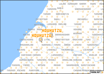 map of Hou-hu-tzu