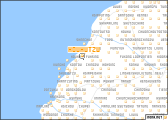 map of Hou-hu-tzu