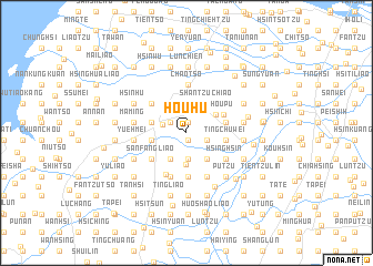map of Hou-hu