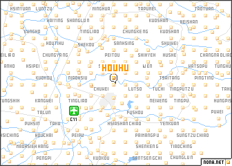 map of Hou-hu