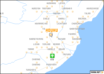 map of Hou-hu