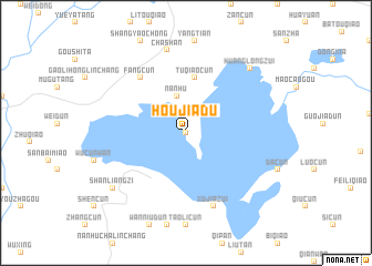 map of Houjiadu