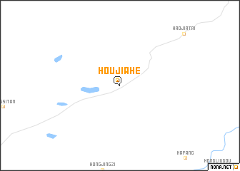 map of Houjiahe