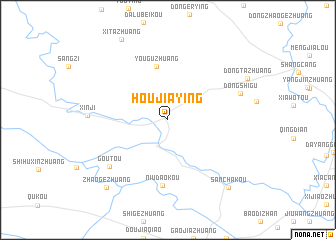 map of Houjiaying