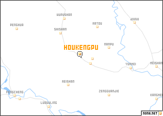 map of Houkengpu