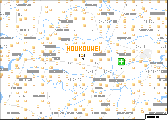 map of Hou-kou-wei