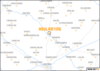 map of Houlaoying