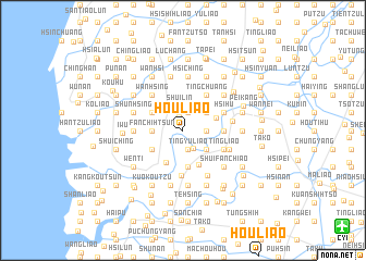 map of Hou-liao