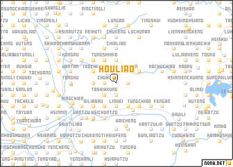 map of Hou-liao