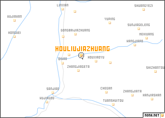 map of Houliujiazhuang