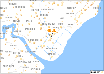 map of Houli