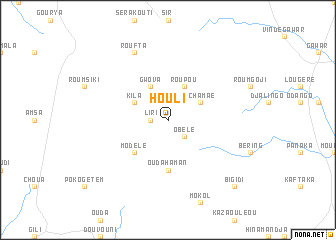 map of Houli