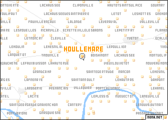 map of Houllemare