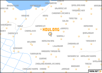 map of Houlong