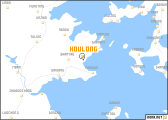 map of Houlong