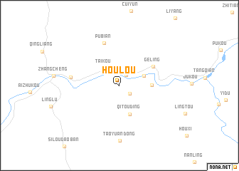 map of Houlou