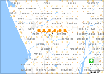 map of Hou-lung-hsiang