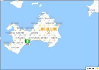 map of Hou-lung