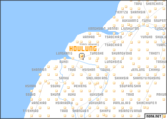 map of Hou-lung