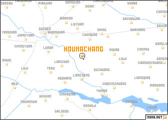 map of Houmachang