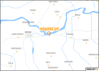map of Houmacun
