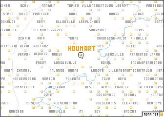 map of Houmart